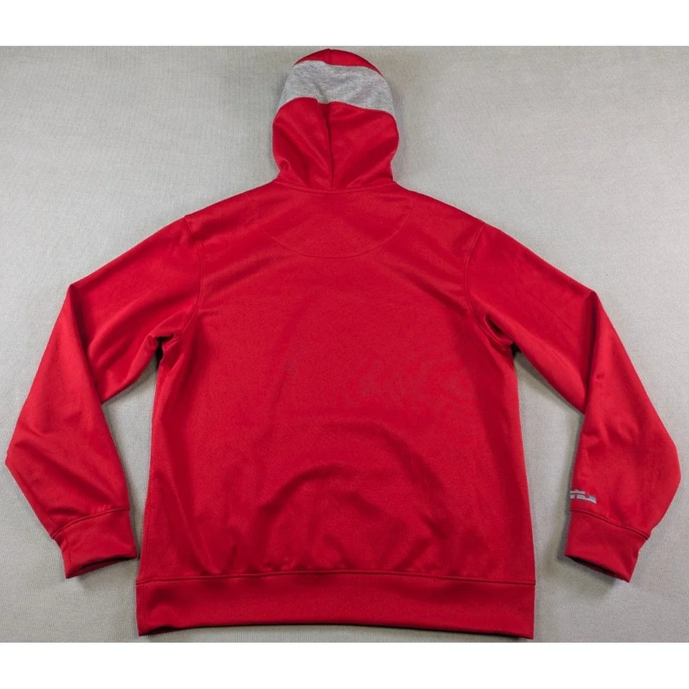 Ohio State Buckeyes Hoodie Mens Medium Nike Center Swoosh Sweatshirt New Lebron